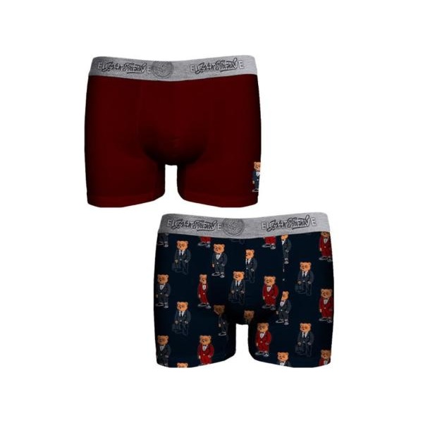 Pánske boxerky John Frank JF2BEF30 2PACK