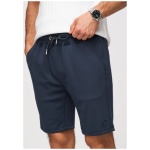 Trendy tmavo modré pánske kraťasy s logom V4 SRBC-0153 - XXL