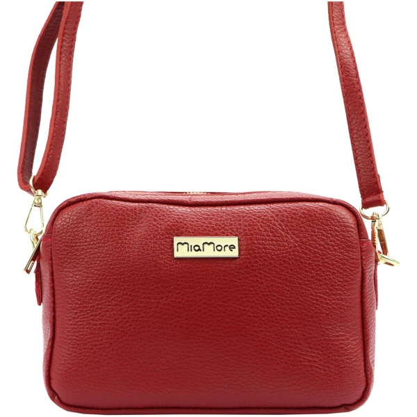 Kožená crossbody kabelka 01-027 DOLLARO