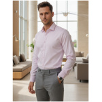 Pánska košeľa slim fit DX2683 – svetlofialová elegantná košeľa