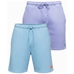 Sada unisex kraťasov s logom modré/fialové V3 Z129 - XS/S