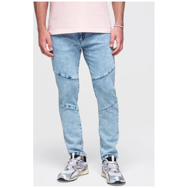 Trendy svetlo modré slim fit rifle V1 P1527 - L
