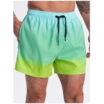 Tyrkysové plavky s ombre motívom V19 SRBS-0125 - L